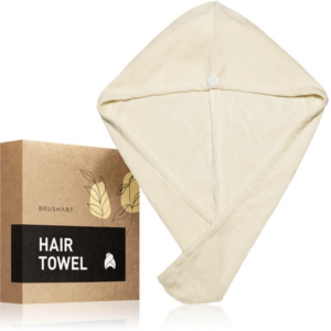 BrushArt Home Salon Hair towel törölköző hajra Cream-Ár