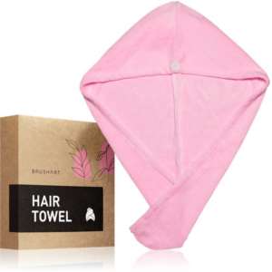 BrushArt Home Salon Hair towel törölköző hajra Pink-Ár