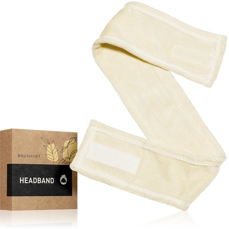 BrushArt Home Salon Headband kozmetikai fejpánt Cream-Ár
