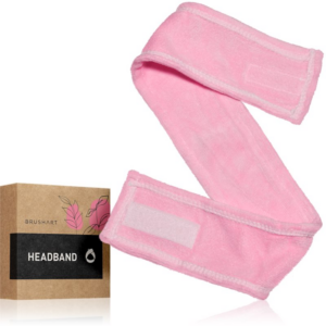 BrushArt Home Salon Headband kozmetikai fejpánt Pink-Ár