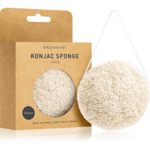 BrushArt Home Salon Konjac sponge gyengéd hámlasztó szivacs az arcra Natural 5 g-Ár