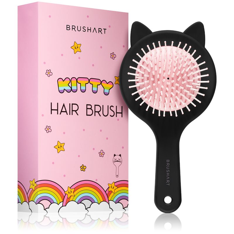 BrushArt KIDS Kitty hair brush hajkefe gyermekeknek Kitty-Ár