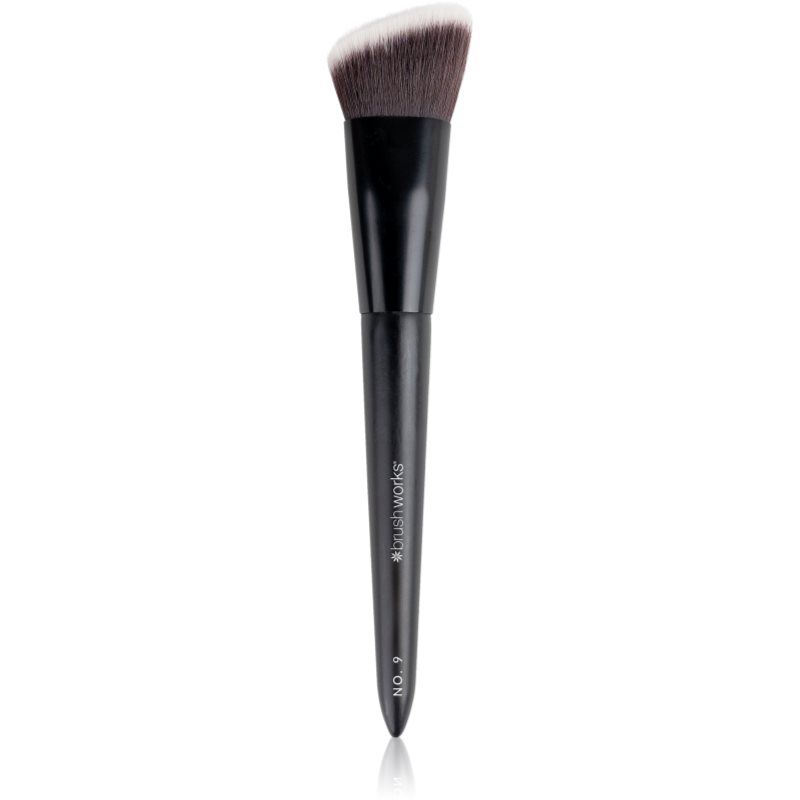 Brushworks Angled Flat Top Foundation Buffing Brush lapos make-up ecset típus NO. 9 1 db-Ár