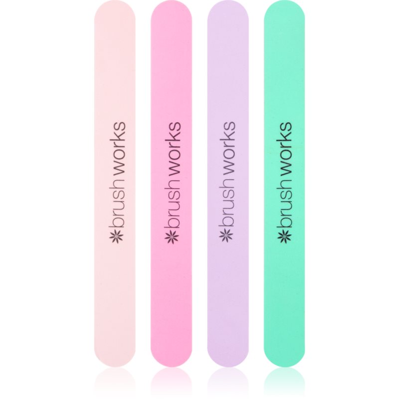 Brushworks Nail Files Pastel körömreszelő szett körmökre-Ár