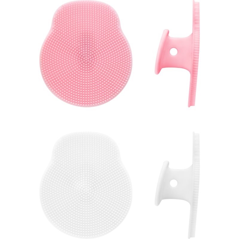 Brushworks Silicone Cleansing Pads bőrhámlasztó tisztító párnácskák 2 db-ár