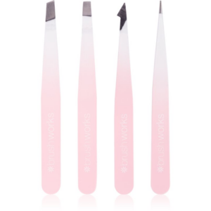 Brushworks The Complete csipeszszett szemöldökre White & Pink-ár