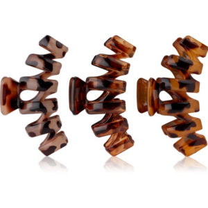Brushworks Tortoiseshell Claw Clips hajcsattok 3 db-ár