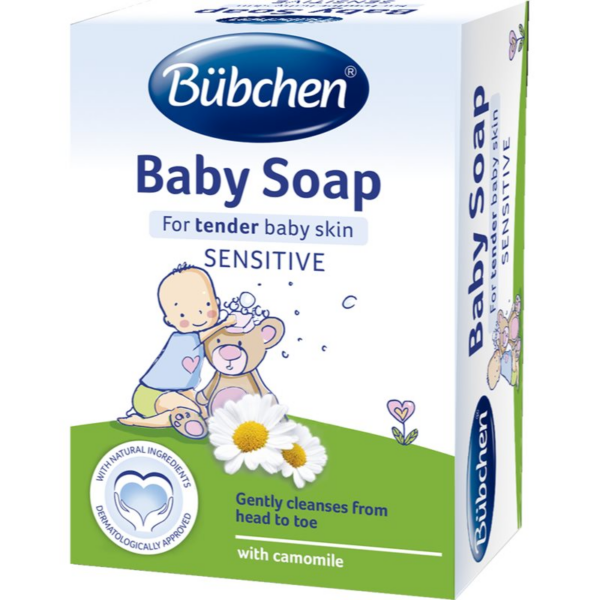 Bübchen Baby Sensitive finom szappan 125 g-Eredeti