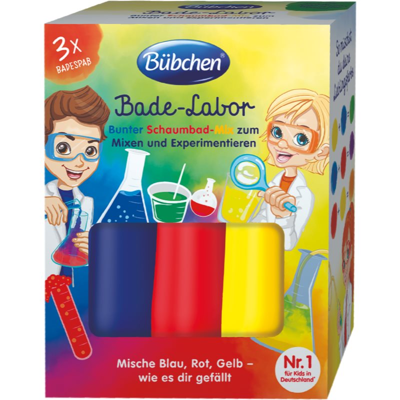 Bübchen Kids Bath Laboratory fürdőszobai laboratórium 3x50 ml-Ár