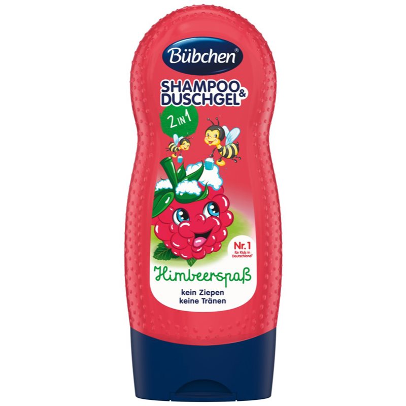 Bübchen Kids Himbeere sampon és tusfürdő gél 2 in 1 230 ml-Eredeti