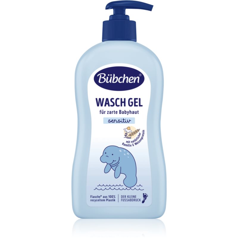 Bübchen Wash tisztító gél kamilla és zab kivonattal 400 ml-Eredeti