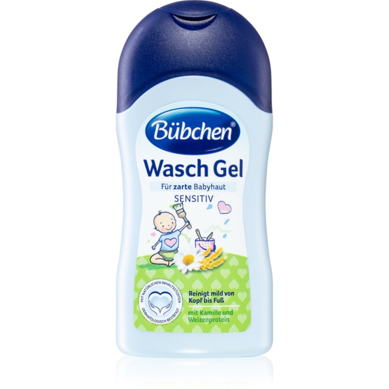 Bübchen Wash tisztító gél kamilla és zab kivonattal 50 ml-Eredeti