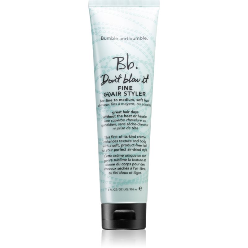 Bumble and bumble Don't Blow It Fine (H)air Styler öblítést nem igénylő hidratáló ápolás a finom hajért 150 ml-Ár