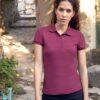 Burgundy Polo Fruit of the Loom
