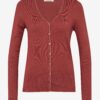 Burgundy women's sweater CAMAIEU - Women