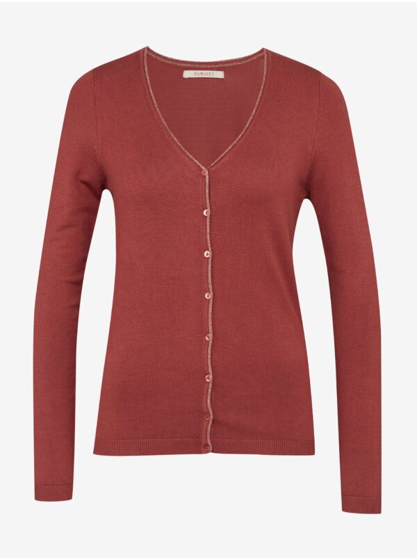 Burgundy women's sweater CAMAIEU - Women