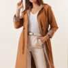 By Saygı Folded Sleeves Stripe