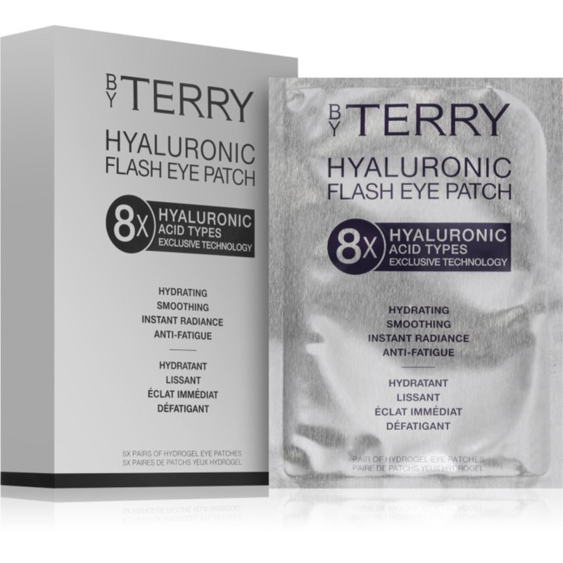 By Terry Hyaluronic Flash Eye Patch Set feszesítő géles párnácskák a szemek alá hialuronsavval 5x8 db-ár