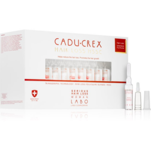 CADU-CREX Hair Loss HSSC Serious Hair Loss hajkúra nőknek súlyos mértékű hajhullás ellen hölgyeknek 40x3