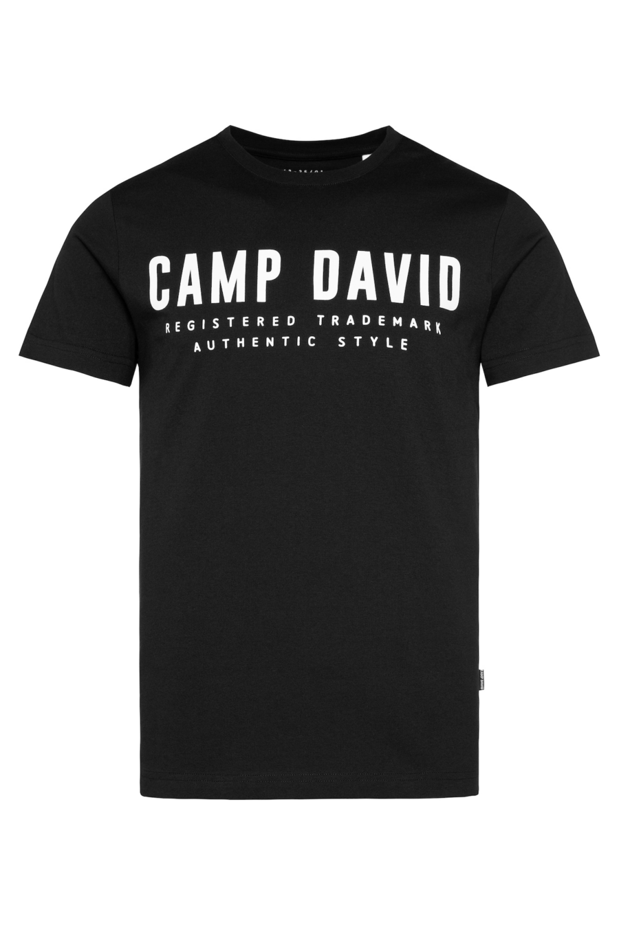 CAMP DAVID Póló  fekete / fehér-Ár