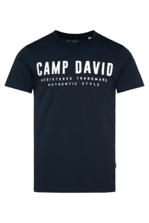 CAMP DAVID Póló  tengerészkék / fehér-Ár