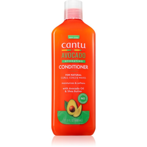 CANTU Avocado Conditioner mélyhidratáló balzsam a hullámos és göndör hajra 400 ml-ár