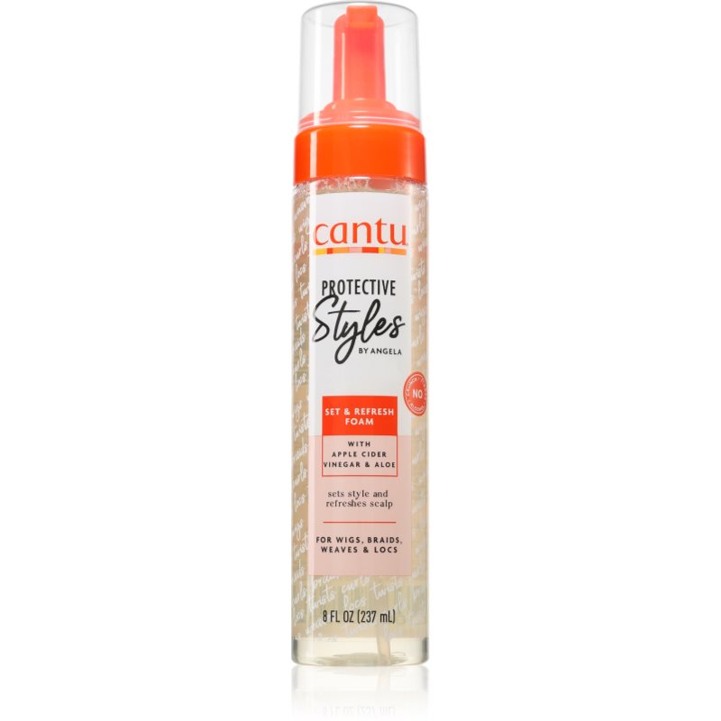 CANTU Protective Styles By Angela Ses&Refresh tápláló és védő hab 237 ml-ár