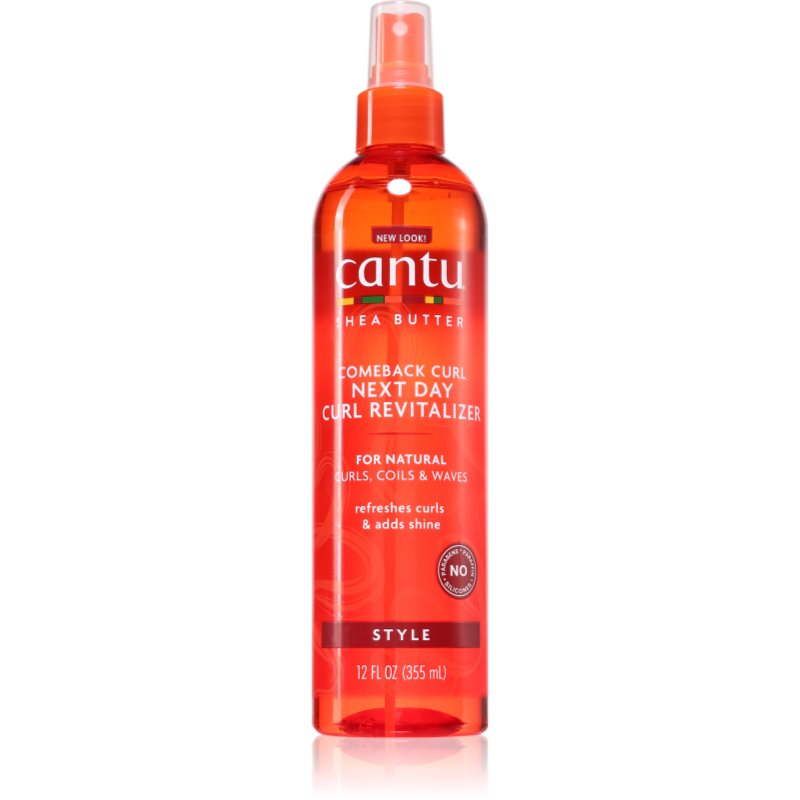 CANTU Shea Butter Curl Next Day spray a gondatlan tengerparti hullámokért 355 ml-ár
