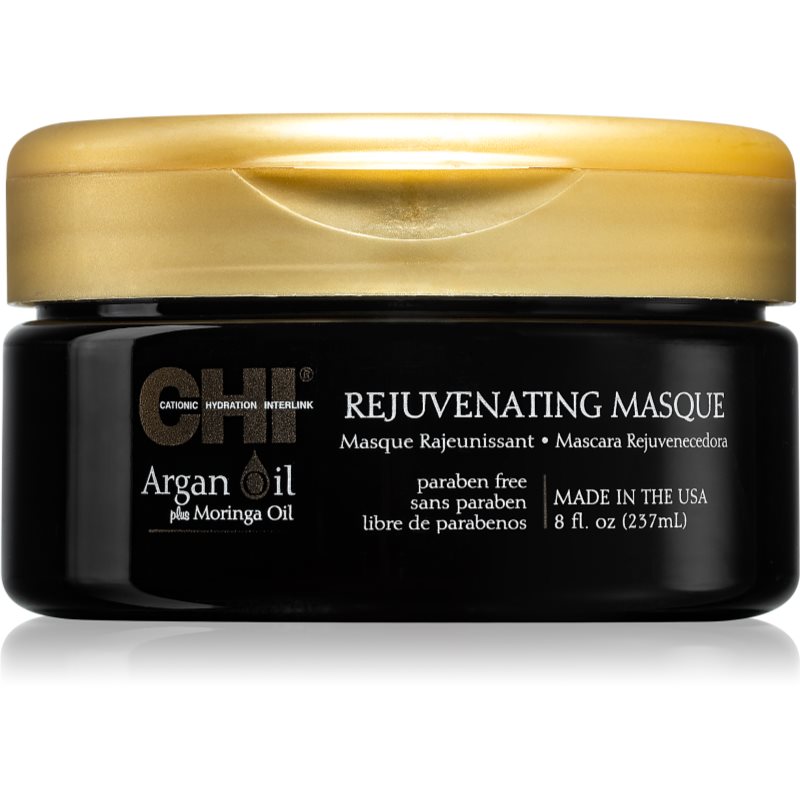 CHI Argan Oil Rejuvenating Masque tápláló maszk száraz és sérült hajra 237 ml-Ár