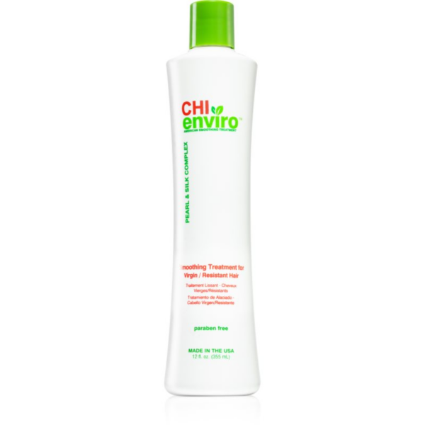 CHI Enviro Smoothing Treatment öblítést nem igénylő hajkúra a haj kiegyenesítésére 355 ml-Ár