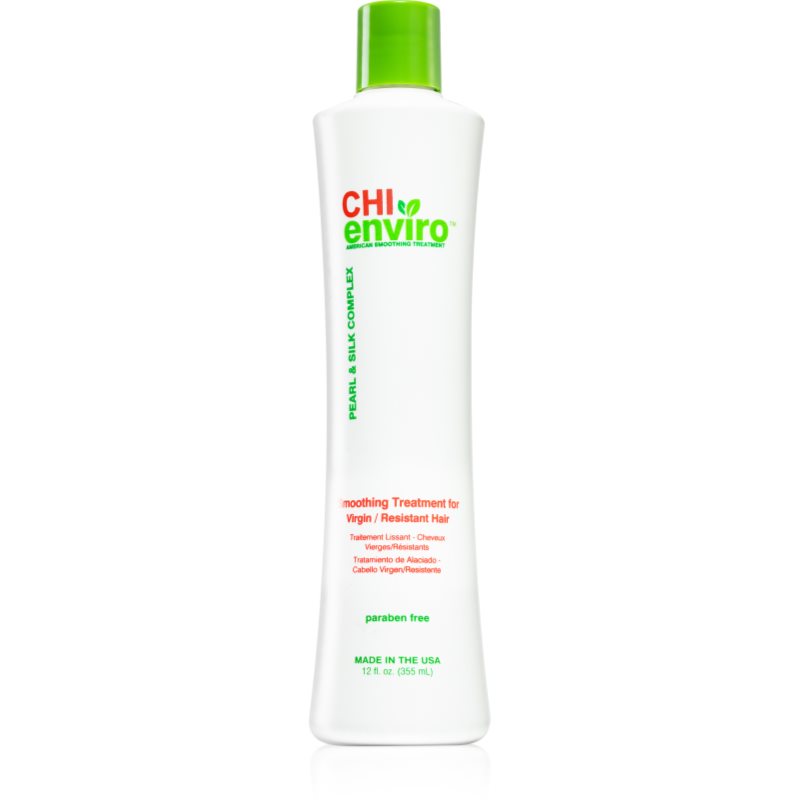 CHI Enviro Smoothing Treatment öblítést nem igénylő hajkúra a haj kiegyenesítésére 355 ml-Ár