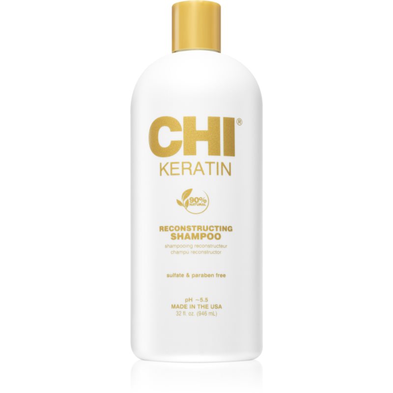 CHI Keratin keratinos sampon száraz és rakoncátlan hajra 946 ml-Ár