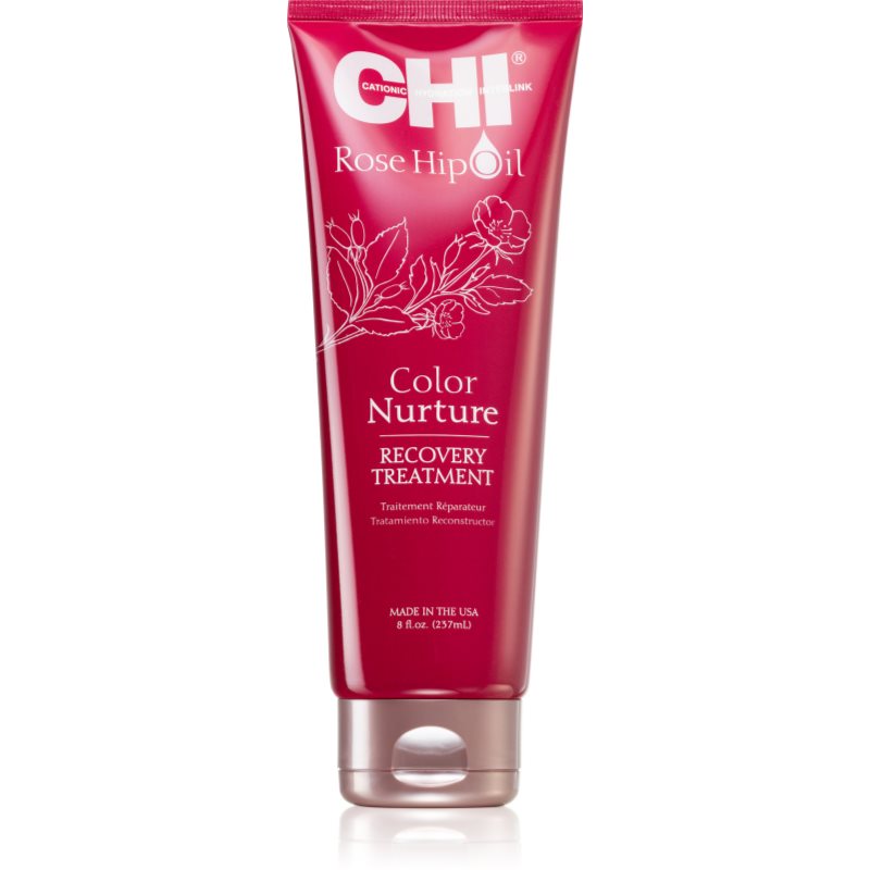 CHI Rose Hip Oil Recovery Treatment mélyen regeneráló maszk festett hajra 237 ml-Ár