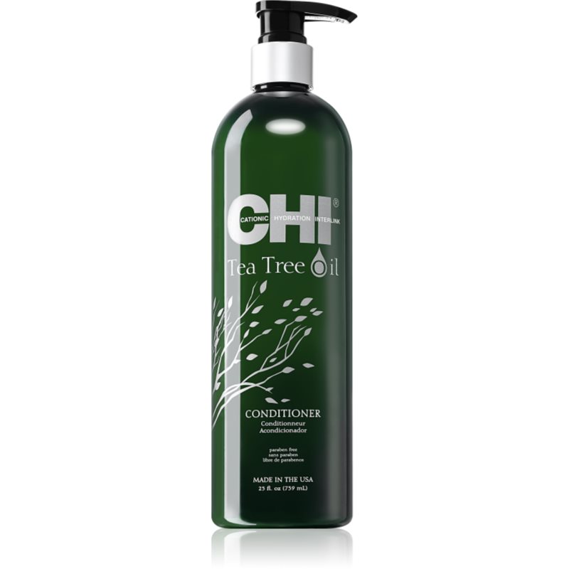 CHI Tea Tree Oil Conditioner frissítő kondicionáló zsíros hajra és fejbőrre 739 ml-Eredeti
