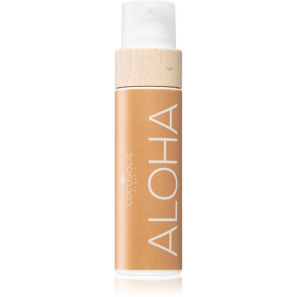 COCOSOLIS ALOHA ápoló- és napvédő olaj védőfaktor nélkül illattal Coconut 110 ml-Ár