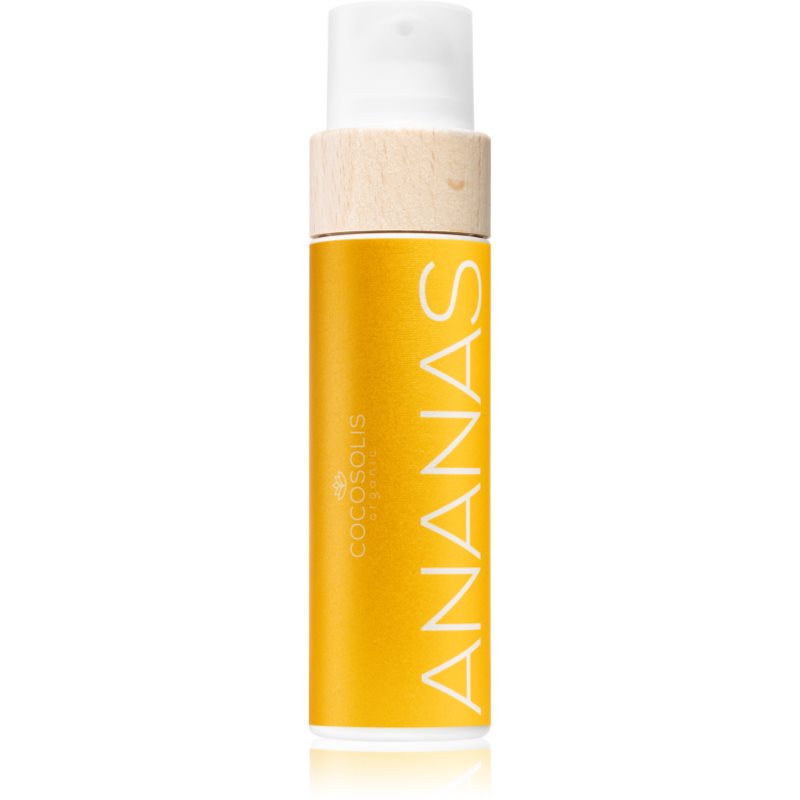 COCOSOLIS ANANAS ápoló- és napvédő olaj védőfaktor nélkül illattal Pineapple & Vanilla 110 ml-Ár