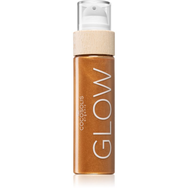 COCOSOLIS GLOW világosító olaj csillámporral illattal Cookies 110 ml-Ár