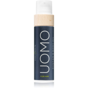 COCOSOLIS UOMO ápoló- és napvédő olaj védőfaktor nélkül uraknak Black Coconut 110 ml-Ár