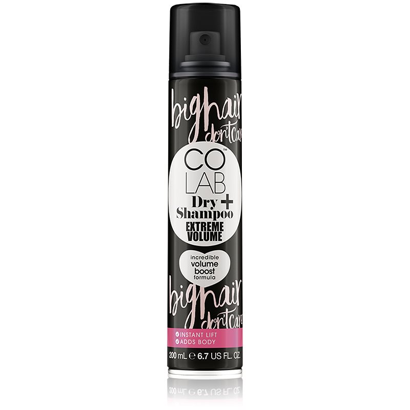 COLAB Extreme Volume tömegnövelő száraz sampon extra erős fixáló hatású 200 ml-Ár