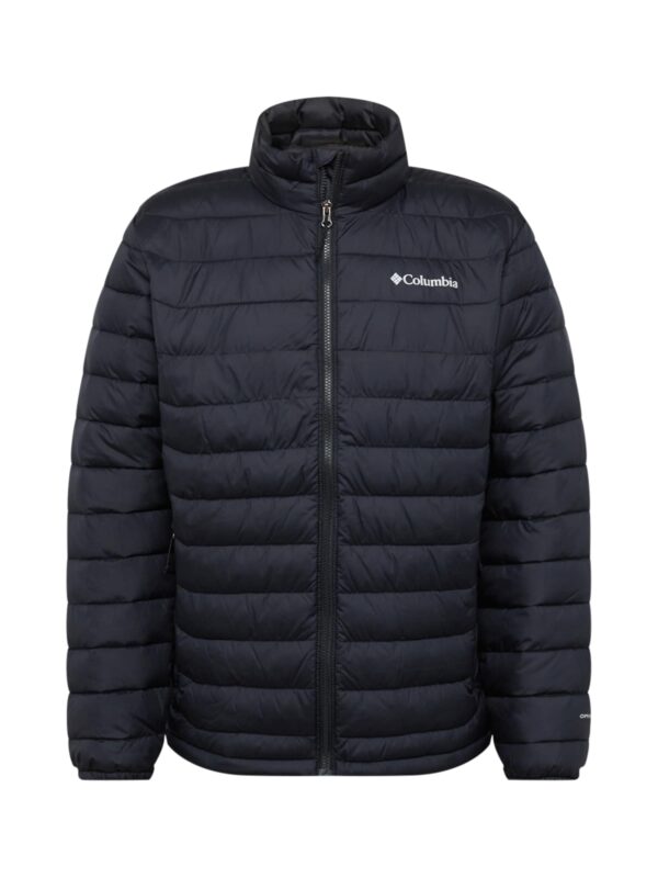 COLUMBIA Kültéri kabátok 'Powder Lite'  fekete / fehér-hu