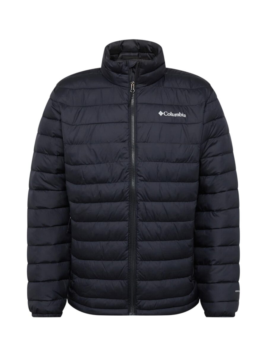 COLUMBIA Kültéri kabátok 'Powder Lite'  fekete / fehér-hu