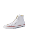CONVERSE Magas szárú sportcipők 'CHUCK TAYLOR ALL STAR CLASSIC HI LEATHER'  fehér-Hungary