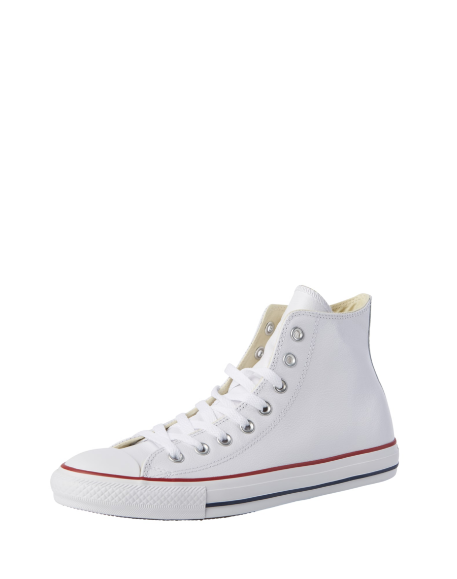 CONVERSE Magas szárú sportcipők 'CHUCK TAYLOR ALL STAR CLASSIC HI LEATHER'  fehér-Hungary