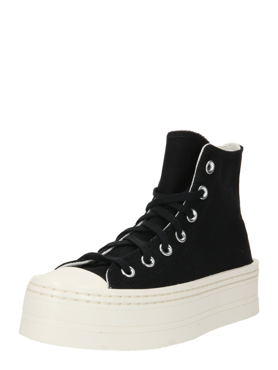 CONVERSE Magas szárú sportcipők 'CHUCK TAYLOR ALL STAR MODERN LIFT HI CANVAS'  fekete-Ár