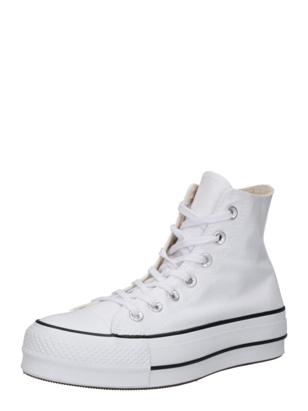 CONVERSE Magas szárú sportcipők 'Chuck TayIor All Star'  fekete / fehér