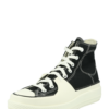 CONVERSE Magas szárú sportcipők 'Chuck Taylor All Star Construct'  fekete / fehér-Hungary