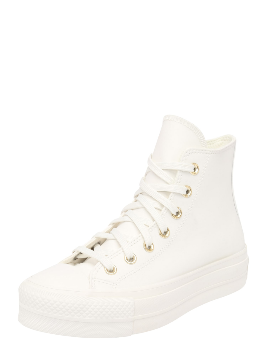 CONVERSE Magas szárú sportcipők 'Chuck Taylor All Star Lift'  természetes fehér-Hungary