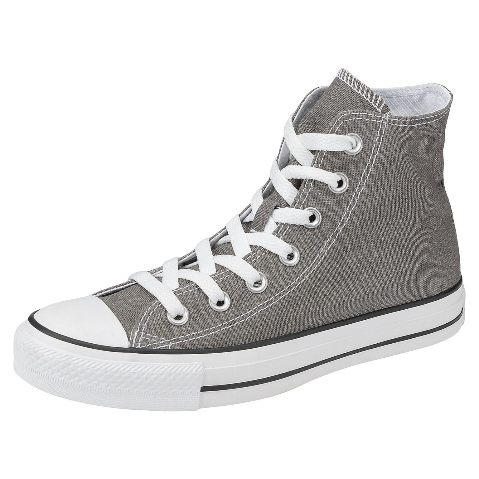 CONVERSE Magas szárú sportcipők 'Chuck Taylor All Star'  szürke / fehér