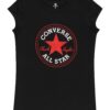 CONVERSE Póló  piros / fekete / fehér-hu