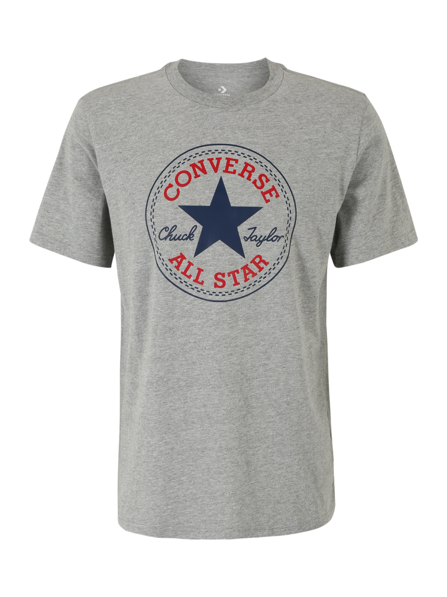 CONVERSE Póló  sötétkék / szürke melír / piros-Hungary